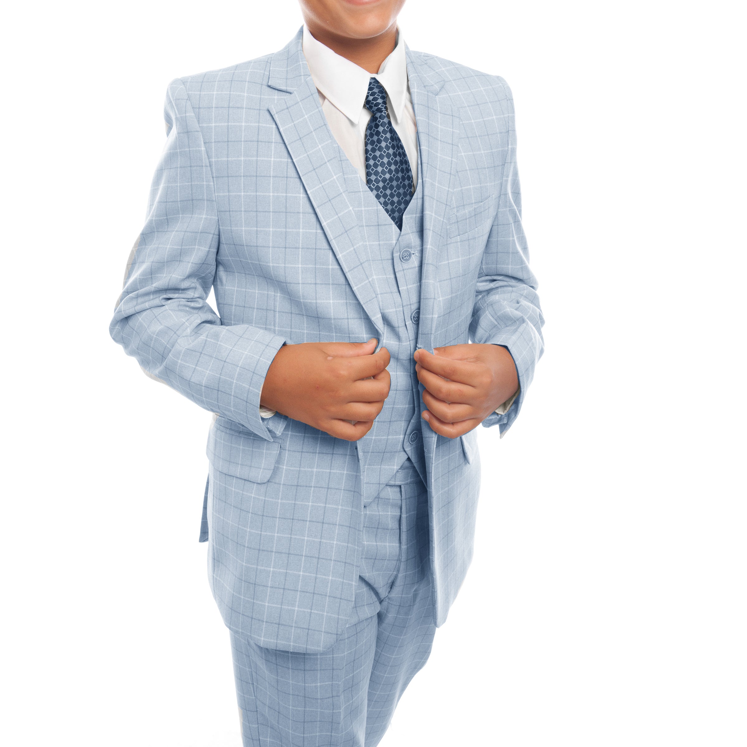 Tazio Skyblue Formal Suits For Boys