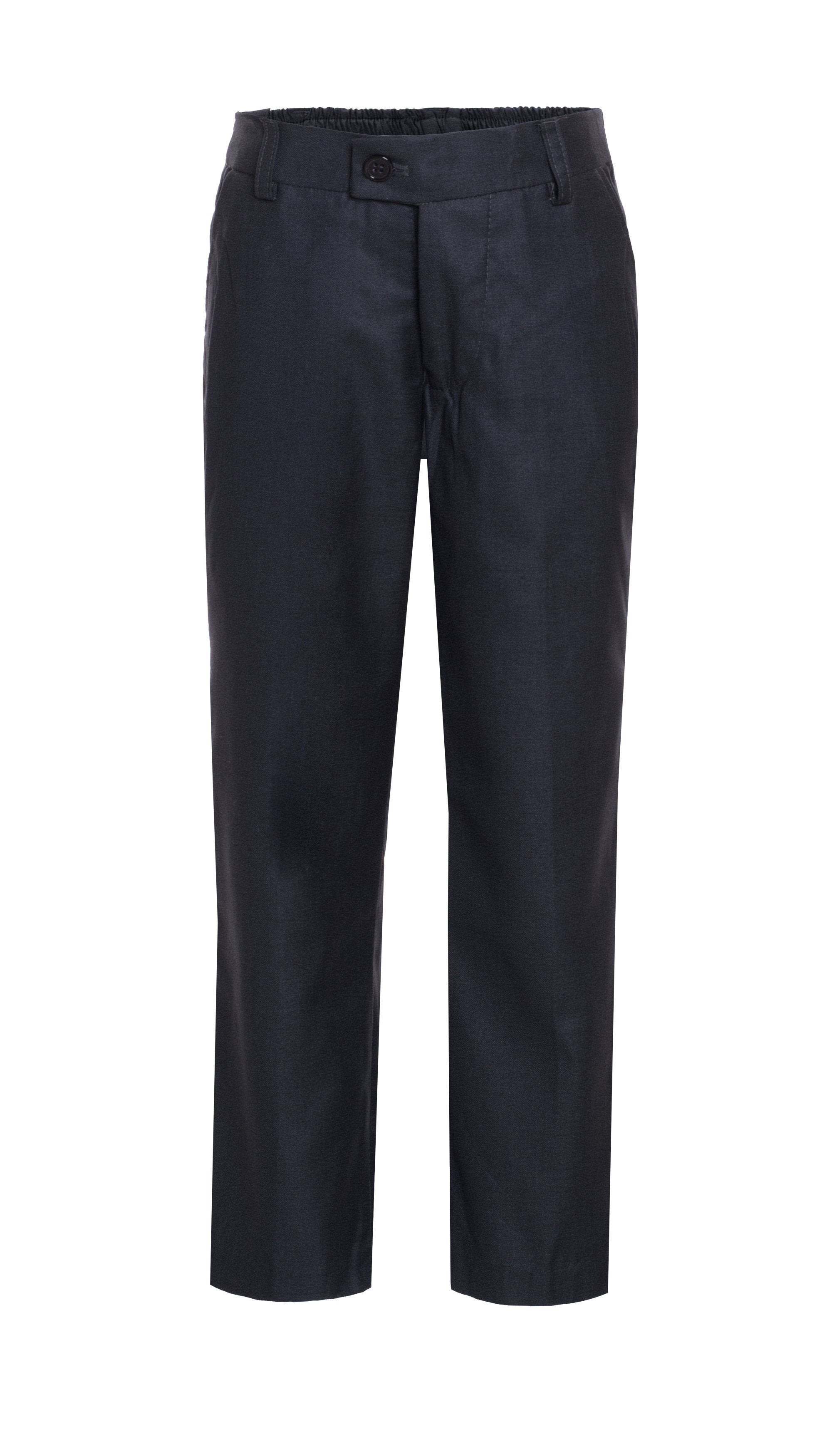 Ezra Charcoal Regular Fit Boys Dress Pants - Ferrecci USA 