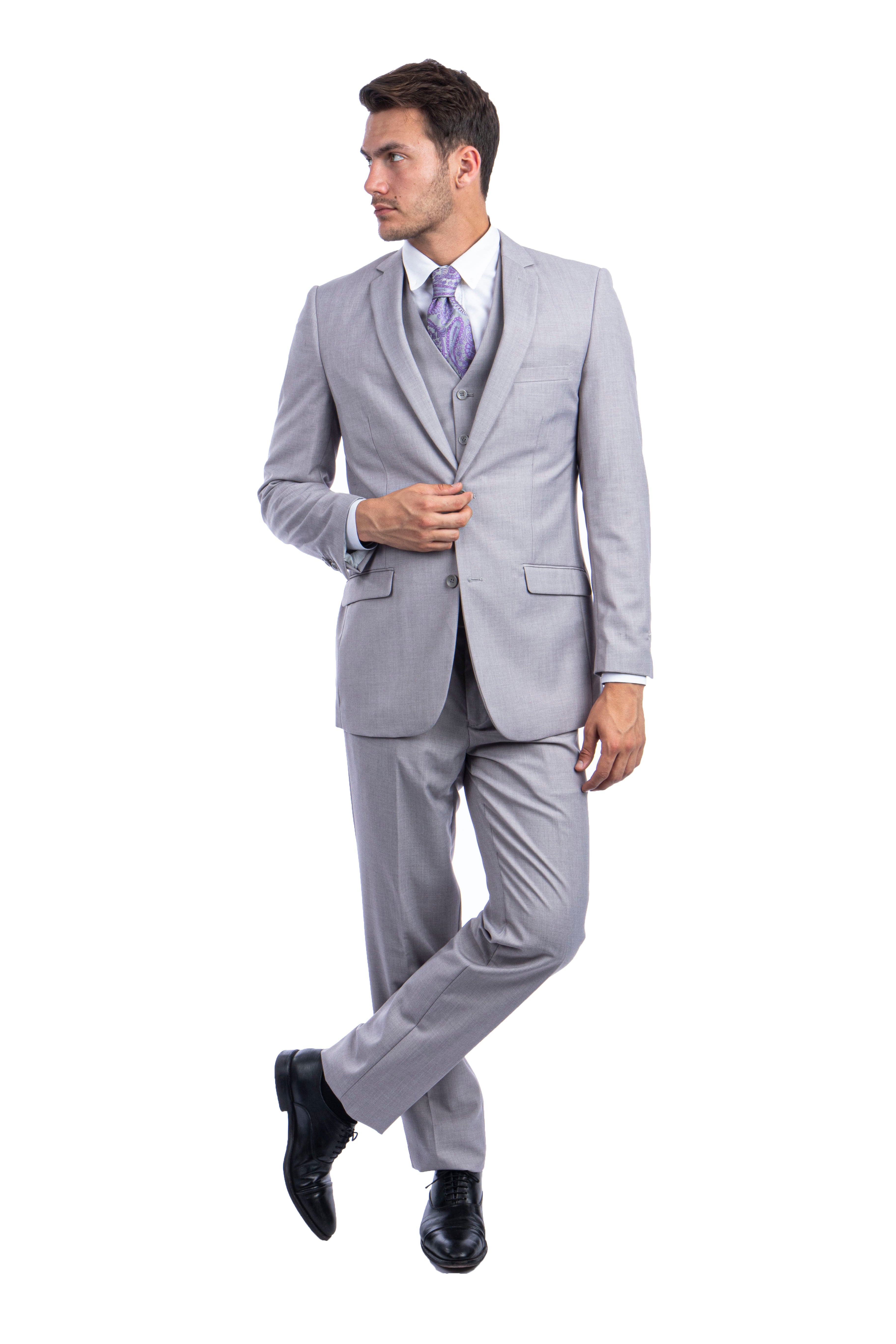 Lt.Grey Suit For Men Formal Suits For All Ocassions