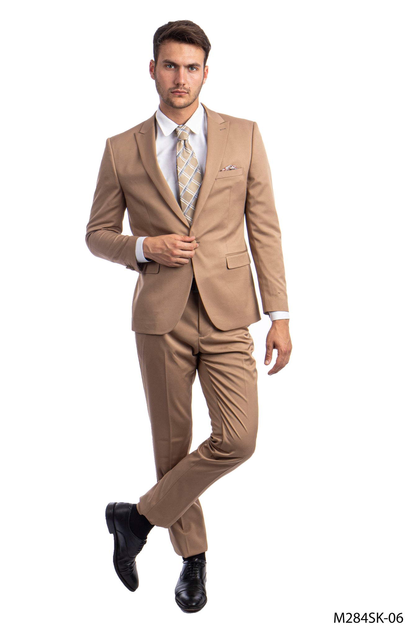 Dk.Taupe Suit For Men Formal Suits For All Ocassions