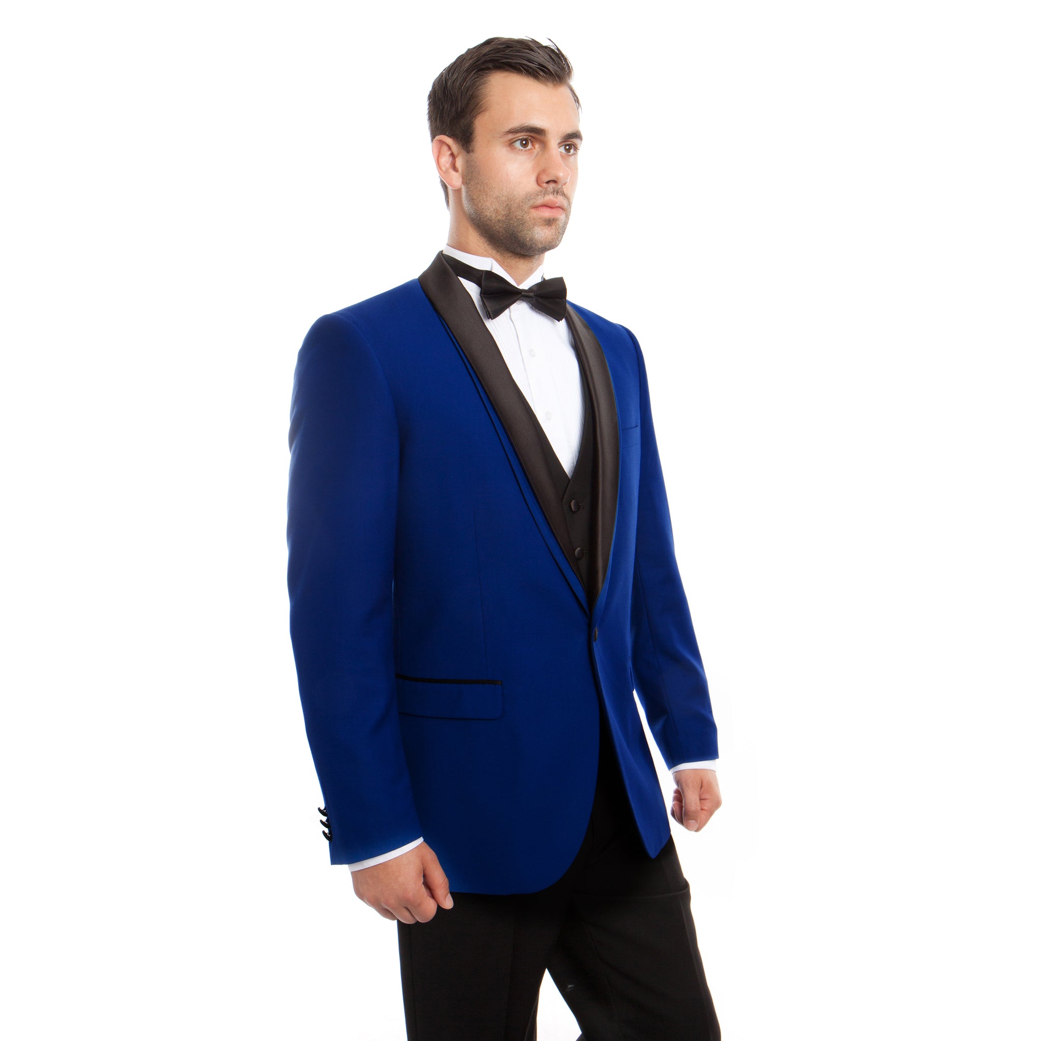 Shawl Collar Tuxedo Solid Slim Fit Prom Tuxedos For Men