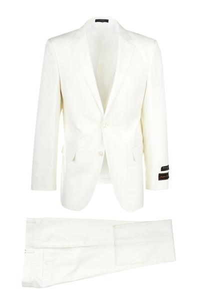 Tiglio Modern Fit Novello Off-White Suit