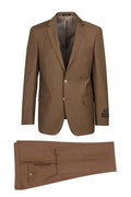 TIGLIO MODERN FIT NOVELLO TOBACCO SUIT
