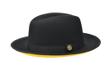 Princeton Black/Gold Fedora