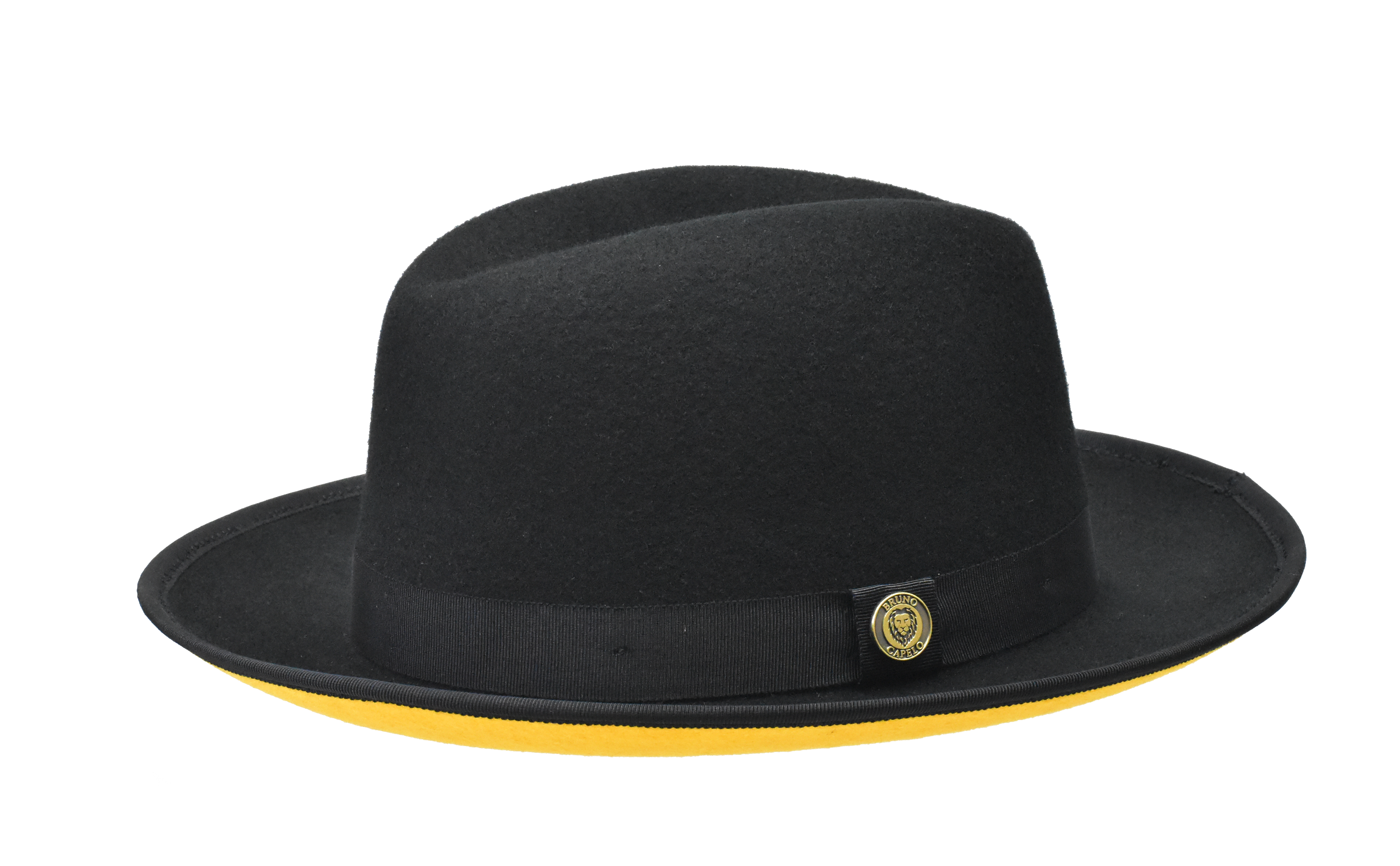 Princeton Black/Gold Fedora