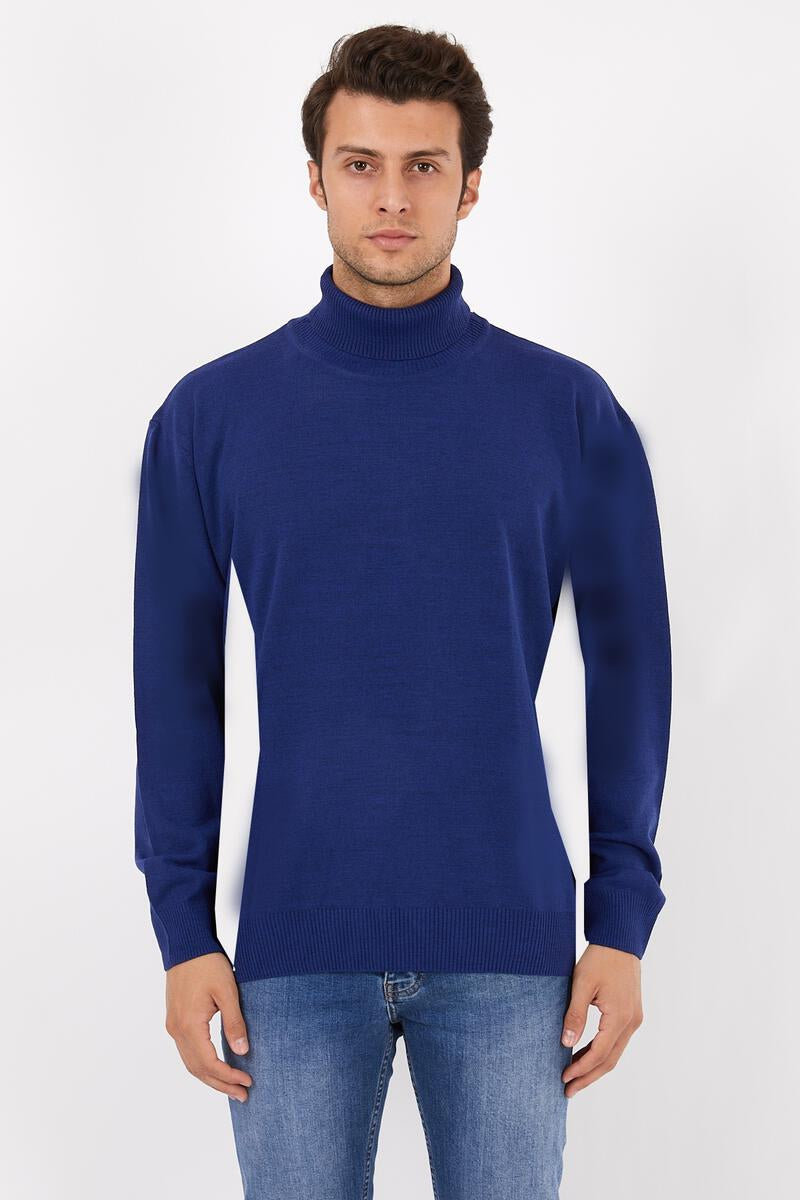 Royal Blue Turtleneck