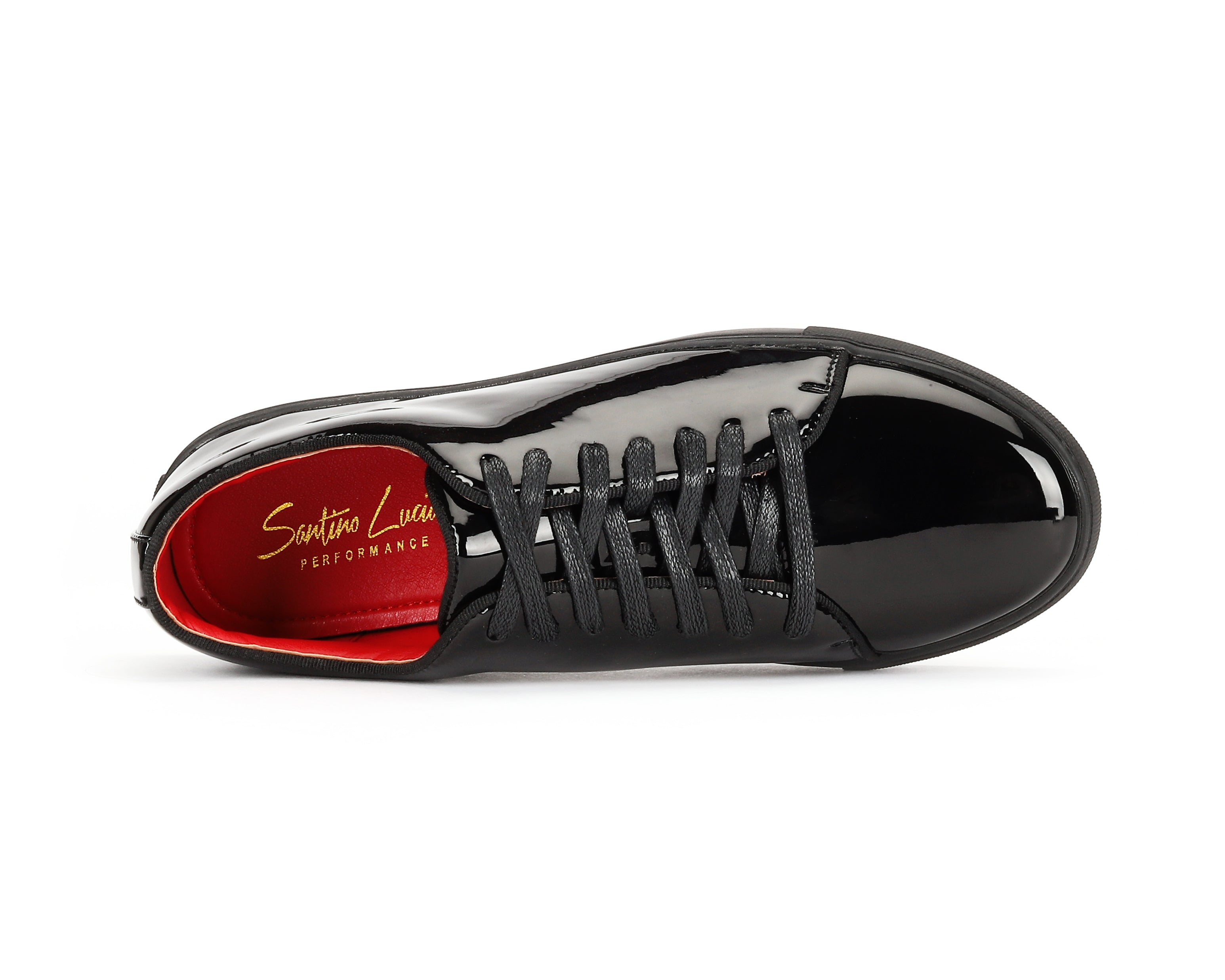 MENS PATENT LEATHER SNEAKER