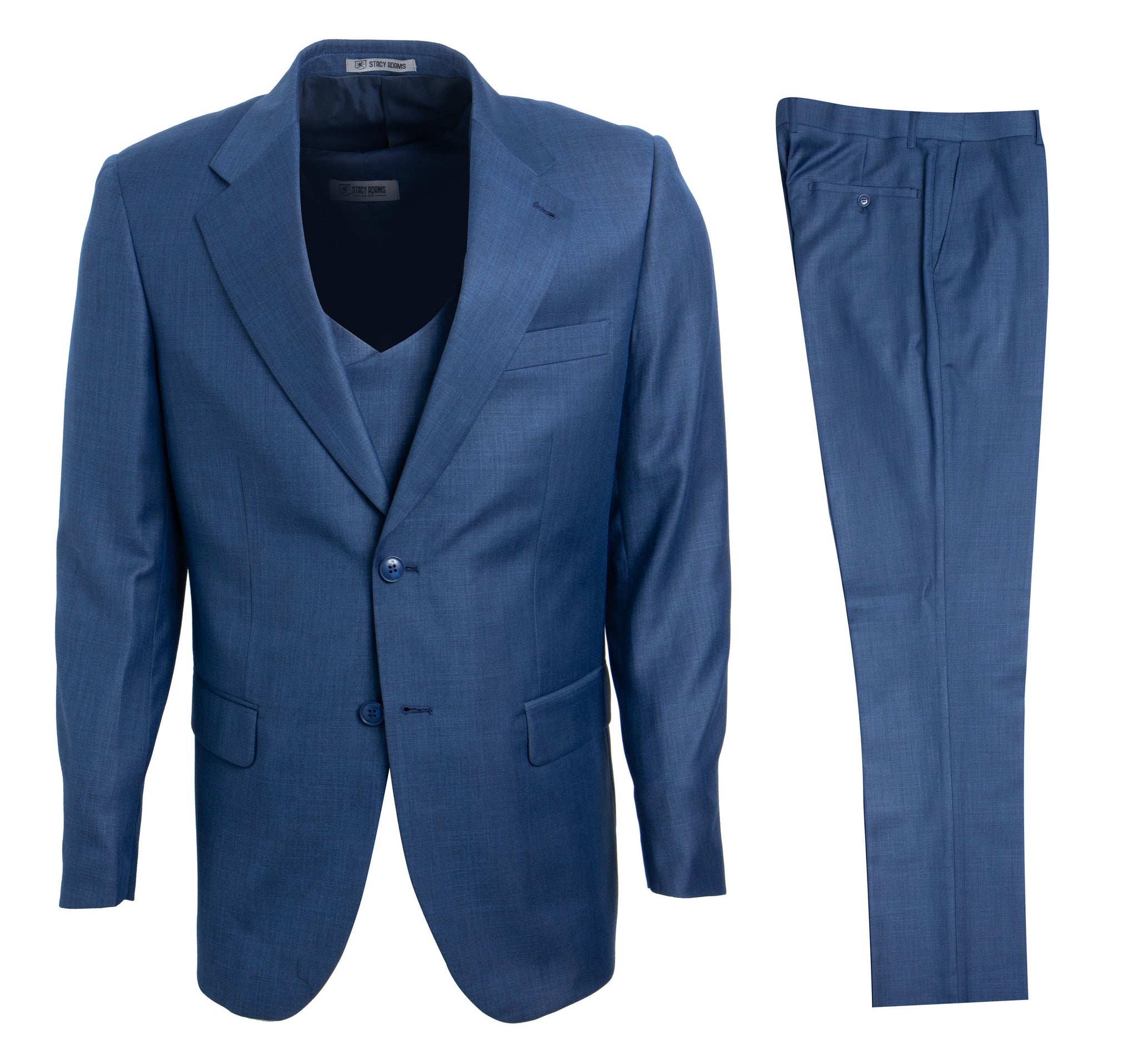 Blue Stacy Adams Men's Suit