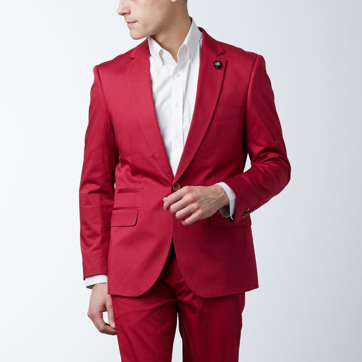 TR PREMIUM STRETCH SPORT COAT/ RED