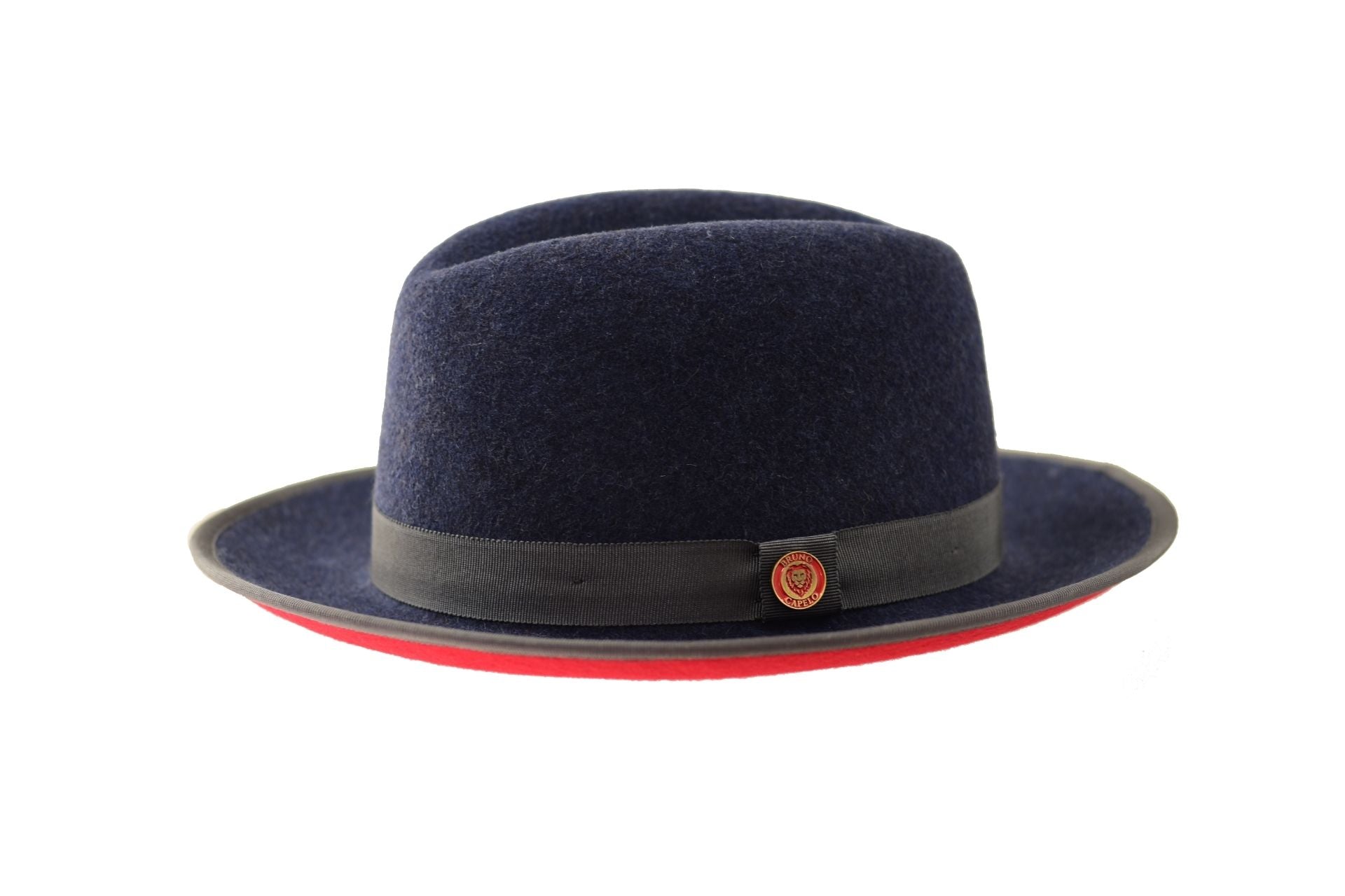 Princeton Denim blue/red fedora