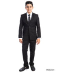 Perry Ellis Kids Black 5-Piece Suit