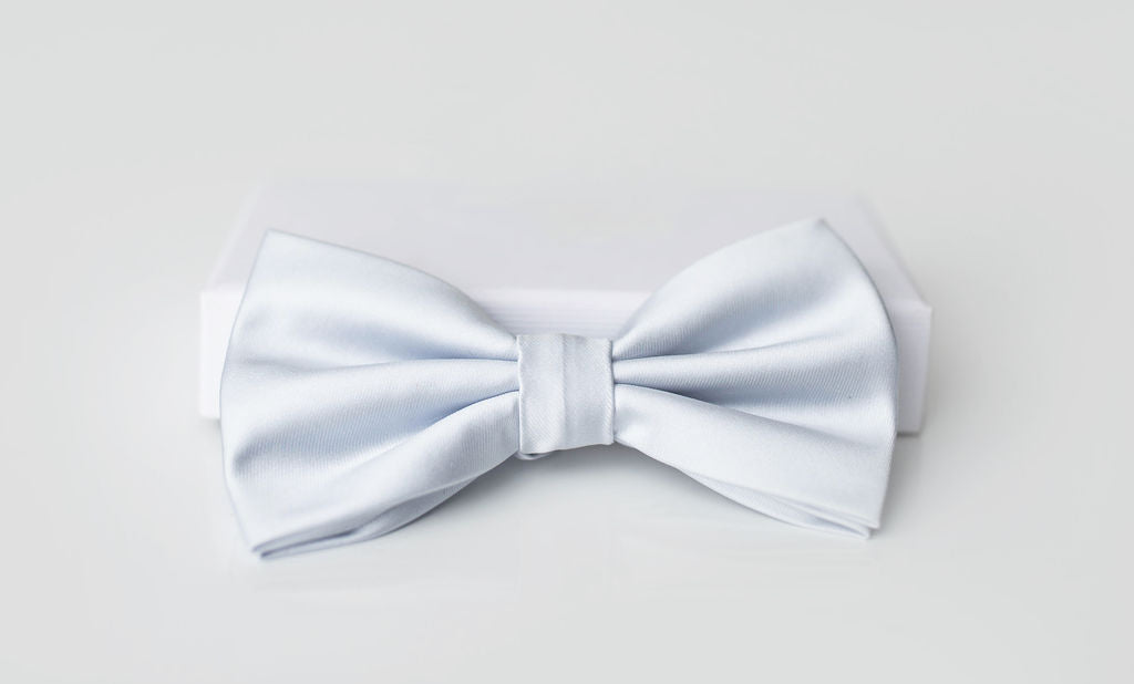 white bowtie for men