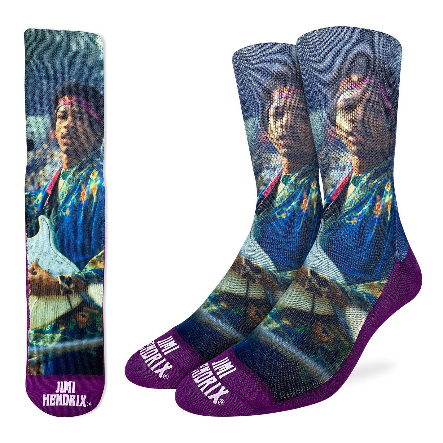 Men's Jimi Hendrix Concert Socks