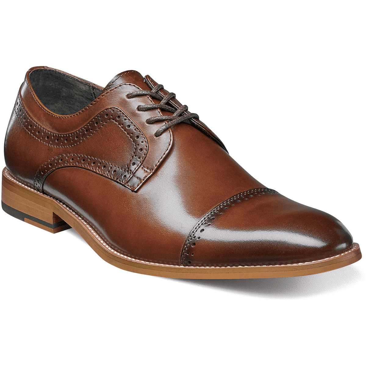 Stacy Adams Dickinson Shoes Cognac