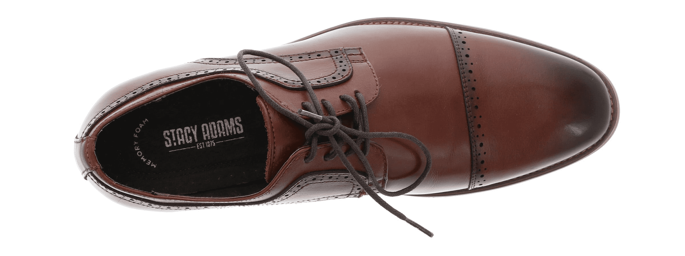 Stacy Adams Dickinson Shoes Cognac