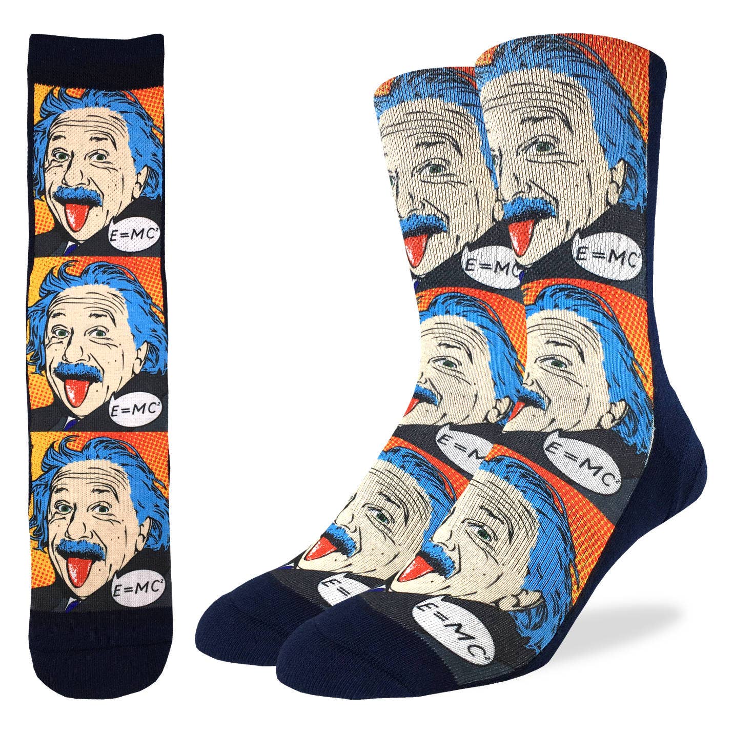 Men's Einstein Pop Art Socks