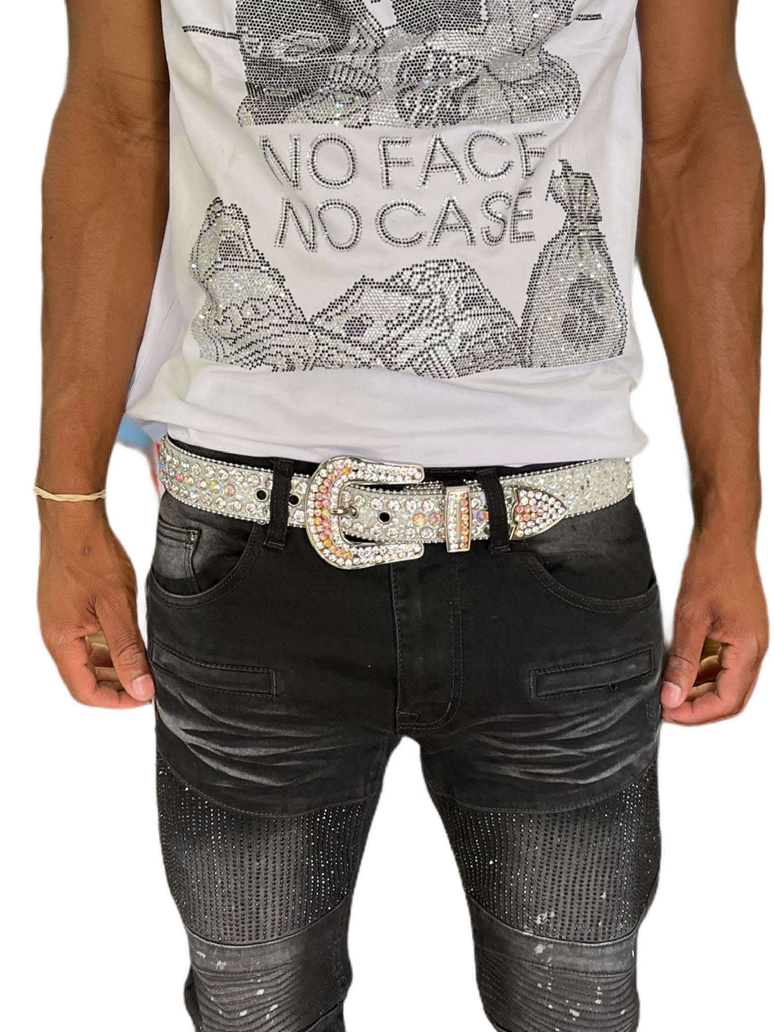 Diamond online belt mens